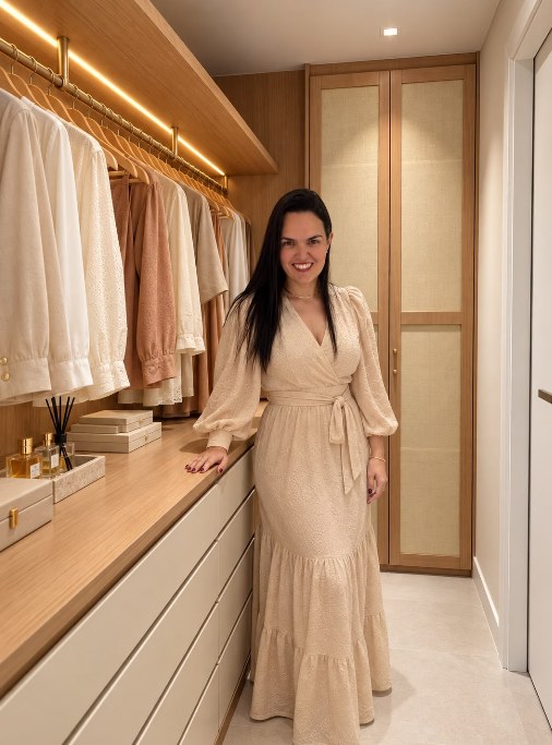 Dafne no closet do studio